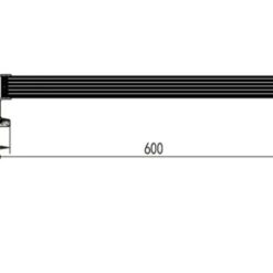 Alternative view of Barra de Apoio de PVC 60 cm