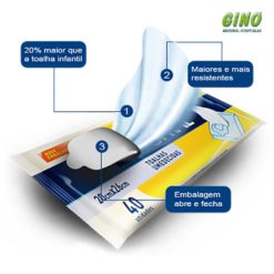 Toalhas Umedecidas Bigfral