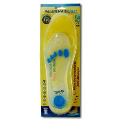 Palmilha SIligel Inteira com Ponto Azul Especial de Silicone