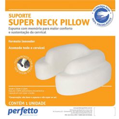Super Neck Pillow cor azul marinho Perfetto