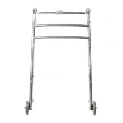 Andador Fixo Dobravel com rodas Mercur