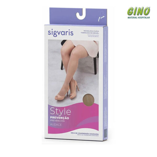 Meia 7-8 Audace 15-20mmHg Meia Coxa