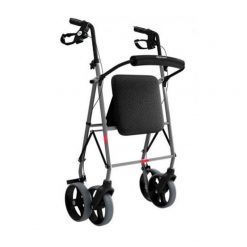 Alternative view of Andador 04 rodas, assento e cesta - Mercur 130kg