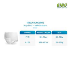 Fralda Tena Pants Confort P-M 24 unid