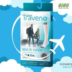 Meia de Viagem Sigvaris traveno
