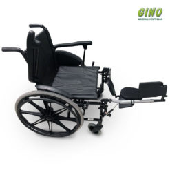 Alternative view of Aluguel Cadeira de rodas Ágile com elevação das Pernas 120kg