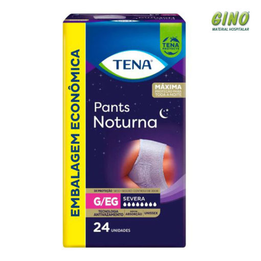 Tena Pants Noturna Tamanhos G EG 24 Unidades