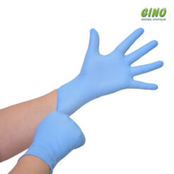 Luva Nitrílica Azul Caixa com 100 und