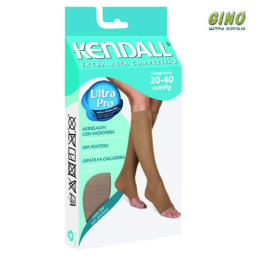 Meia Kendall ¾ 30-40 MMHG Sem Ponteira