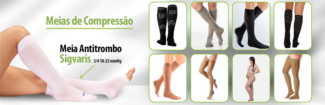 Meias de Compressão Gino