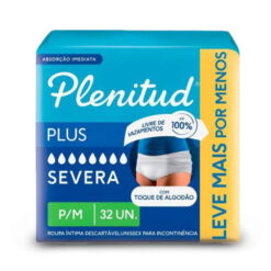 Fralda Geriátrica Plenitud Protect Plus P-M 32 unid