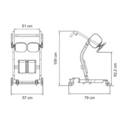Cadeira de Transferência Stand-Up