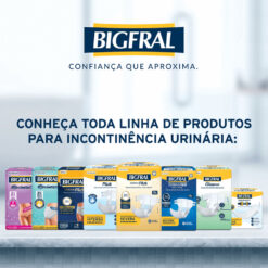 Bigfral Derma Plus Roupa Íntima Descartável P-M 16 Unidades Pacote Econômico