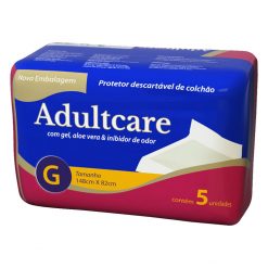 Protetor de Colchão, Descartável, Adultcare, Gino, Material Médico Hospitalar, pode ser usado em sofás, veículos, cadeira de rodas. Não provoca alergias, descartáveis, super absorventes, possuem inibidor de odor, deixando qualquer ambiente mais agradável