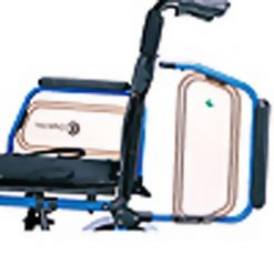 Alternative view of Aluguel Cadeira de rodas alumínio 7100 pés fixos  Comfort- 100kg